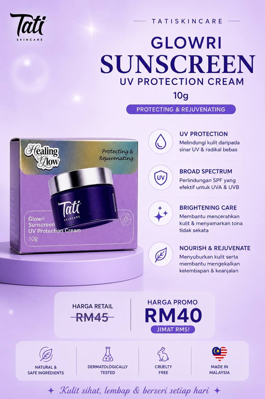 Glowri Sunscreen UV Protection Cream
