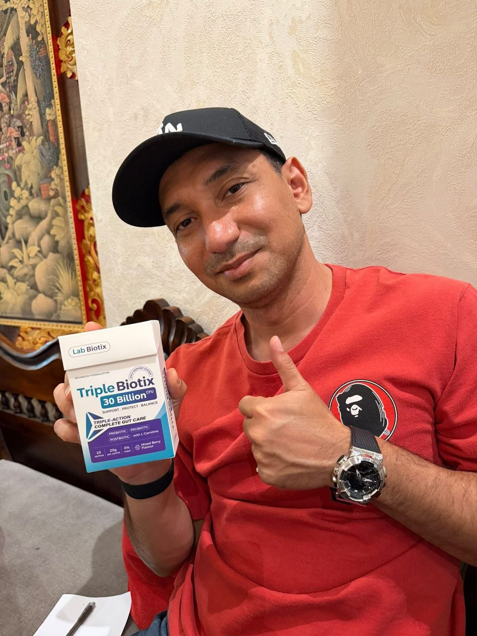 Zizan Razak syorkan Triple Biotix